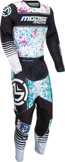 MOOSE OFFROAD Sahara Jersey - Black/White - XL 2910-7441