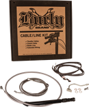 BURLY BRAND Touring Model Control Kit - Bagger - 15" - Stainless Steel B30-1317