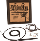 BURLY BRAND Touring Model Control Kit - Gorilla Ape Hanger - 16" - Black B30-1309