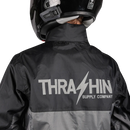 THRASHIN SUPPLY CO. Mission WP Rain Jacket - Black/Gray - 2XL TMJ-11-12