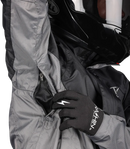 THRASHIN SUPPLY CO. Mission WP Rain Jacket - Black/Gray - Medium TMJ-11-09