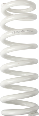 MOOSE OFFROAD Shock Spring - 63 mm OD - 66 n/mm - White 1312-0986