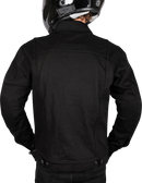 THRASHIN SUPPLY CO. Highway v2 Denim Riding Jacket - Black - Large TMJ-10-10
