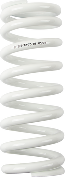 MOOSE OFFROAD Shock Spring - 59 mm OD - 72/75/78 n/mm - White 1312-1020