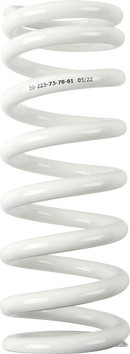 MOOSE OFFROAD Shock Spring - 59 mm OD - 75/78/81 n/mm - White 1312-1022