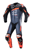 ALPINESTARS GP Plus v4 Leather Suit - Black/Red Fluo/Dark Blue - US 44 / EU 54 3150523135754