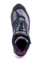 ALPINESTARS Stella CR-X Drystar® Shoes - Black/Gray/Teal/Purple - US 11.5 26115231370115