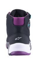 ALPINESTARS Stella CR-X Drystar® Shoes - Black/Gray/Teal/Purple - US 5.5 2611523137055