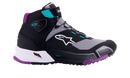 ALPINESTARS Stella CR-X Drystar® Shoes - Black/Gray/Teal/Purple - US 5 261152313705