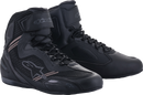 ALPINESTARS Faster-3 Rideknit® Shoes - Black/Gray - US 14 / EU 48 2510319-111-14