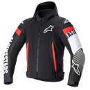 ALPINESTARS Zaca Air Jacket - Black/White/Red Fluo - XL 3306423-1231-XL