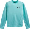 ALPINESTARS Ageless Crew Fleece - Aqua - XL 1232510207206XL
