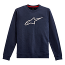 ALPINESTARS Ageless Crew Fleece - Navy/Grey - Large 1212513227011L