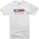 ALPINESTARS USA Again T-Shirt - White - 2XL 12137261020XXL