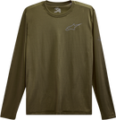ALPINESTARS Pursue Performance Long-Sleeve T-Shirt - Military Green - 2XL 123271000690XXL