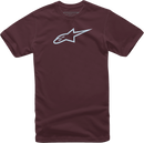 ALPINESTARS Ageless T-Shirt - Maroon/Mist - Medium 1032720309067M