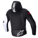 ALPINESTARS Zaca Air Jacket - Black/White/Red Fluo - Large 3306423-1231-L