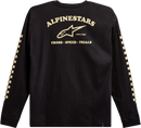ALPINESTARS Sunday Long-Sleeve T-Shirt - Black - Medium 12137184010M