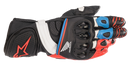 ALPINESTARS Honda GP Plus R v2 Gloves - Black/Bright Red/Blue - 2XL 3556321-1317-2X
