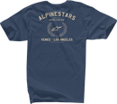 ALPINESTARS Wreath T-Shirt - Navy - 2XL 12137258070XXL