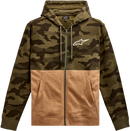 ALPINESTARS Camo Block Hoodie - Military/Sand - Large 1213510506923L