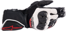 ALPINESTARS SP-8 V3 Air Gloves - Black/White/Bright Red - 3XL 3558621-1304-3X