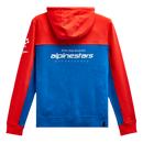 ALPINESTARS H Block Hoodie - Warm Red/Bright Blue - XL 1213510703171XL