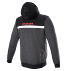 ALPINESTARS Honda Chrome Street Hoodie - Black/Gray/Red - Large 4201323-1908-L