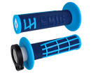 ODI EMIG 2.0 Lock-On Grips - Navy/Cyan H36E2DU