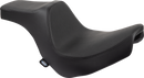 DRAG SPECIALTIES SEATS Predator III 2-Up Seat - Vinyl - Smooth - Black - FL/FX '18-'24 0802-1490