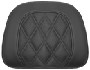 SADDLEMEN Roadsofa™ Sissy Bar Pad - Black - Lattice Stitch - Indian '14-'22 061144