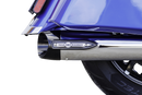 S&S CYCLE 4" Broadhead Slip-On Mufflers - Slash Cut - Chrome 550-1076