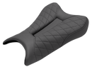 SADDLEMEN Track Seat - Lattice Stitch - Black - ZX6R '19-'22 0810-K075