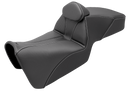 SADDLEMEN Adventure Tour Seat - w/ Backrest - Black - Pan Am '21-'24 821-34-200BR