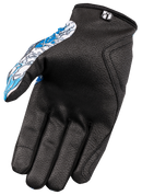 ICON Hooligan™ Dino Fury Gloves - Blue - Small 3301-4635