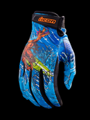 ICON Hooligan™ Dino Fury Gloves - Blue - 2XL 3301-4639