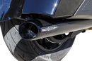 S&S CYCLE 4" Broadhead Slip-On Mufflers - Slash Cut - Black 550-1075
