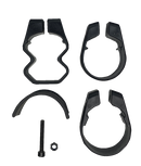 MOOSE OFFROAD Mirror - Side View - Octagon - Black MUTVMIR-ES2-CCS