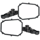 MOOSE OFFROAD Mirror - Elite - Side View - Octagon - Black MEMIRKIT-ES1CCS