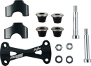 MOOSE OFFROAD MX/EN Risers w/ Bar Mount - 40 mm - Black 10.331.B.AN