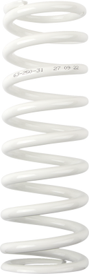 MOOSE OFFROAD Shock Spring - 63 mm OD - 31 n/mm - White 1312-1027