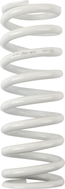 MOOSE OFFROAD Shock Spring - 63 mm OD - 60 n/mm - White 1312-1037