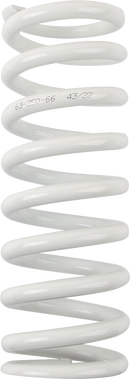 MOOSE OFFROAD Shock Spring - 63 mm OD - 66 n/mm - White 1312-1039