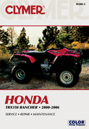 CLYMER Manual - Honda - TRX350 Rancher CM2002
