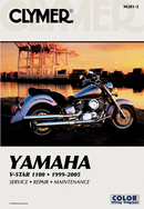 CLYMER Manual - Yamaha - V-Star 1100 CM2814