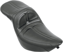 LE PERA Maverick Daddy Long Legs Seat - Black - Stitched - FLHR '02-'07 LH-957RKDL