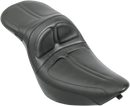 LE PERA Maverick Daddy Long Legs Seat - Black - Stitched - FLT/FLHT '97-'01 LN-957DL
