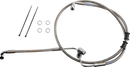 DRAG SPECIALTIES Brake Line - Rear - Non-ABS - Stainless Steel 618607
