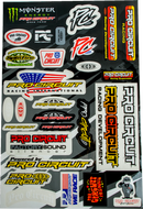 PRO CIRCUIT Deluxe Decal Sheet DC22DLX