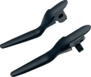 DRAG SPECIALTIES Custom Lever Set - LSR - Satin Black 053990